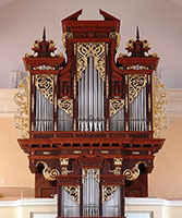 Organ in the Church of St. John the Baptist in Hlučín